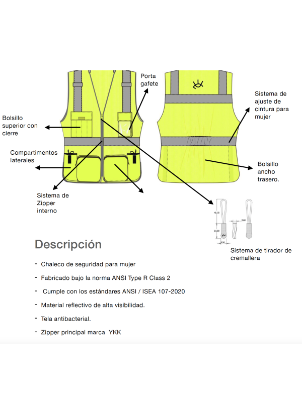 Chaleco de Seguridad Becrux