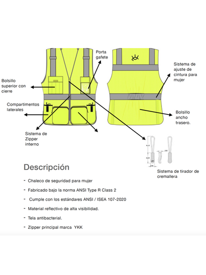 Chaleco de Seguridad Becrux