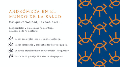 Zapato Andrómeda | Diseñado para el sector salud